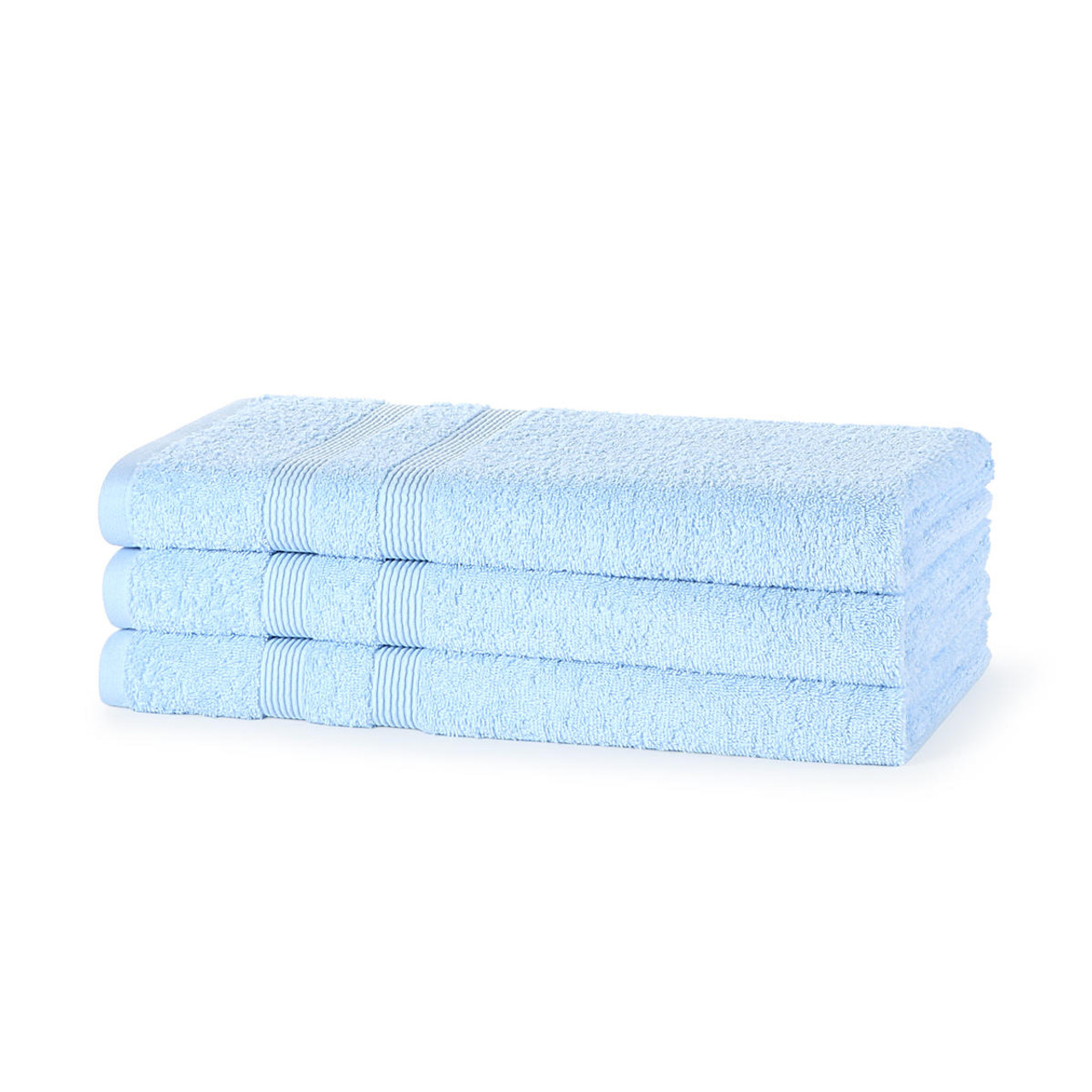 Light blue bath towels on sale