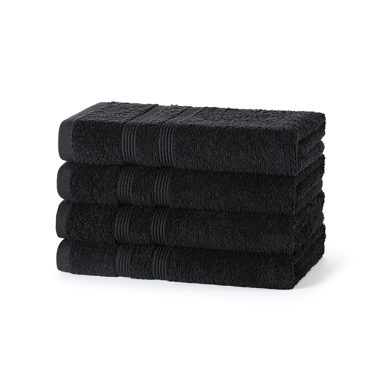 Small black hand towels store