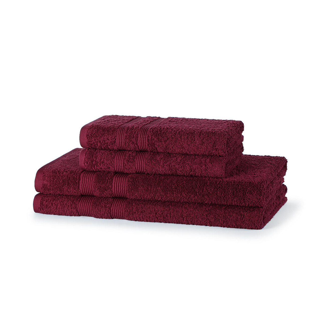 Red towel on sale bale