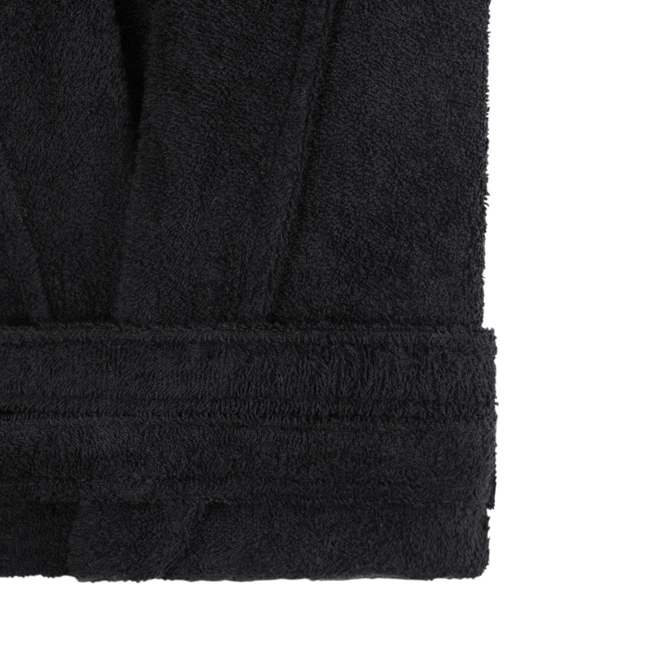 Black terry 2025 towelling dressing gown