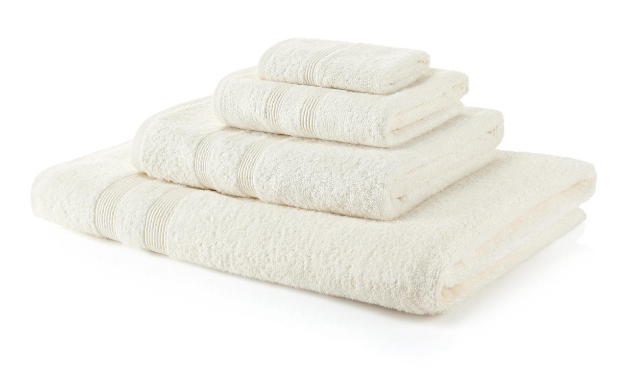 Black Towels Set 5pc Plain Luxury Soft Cotton 