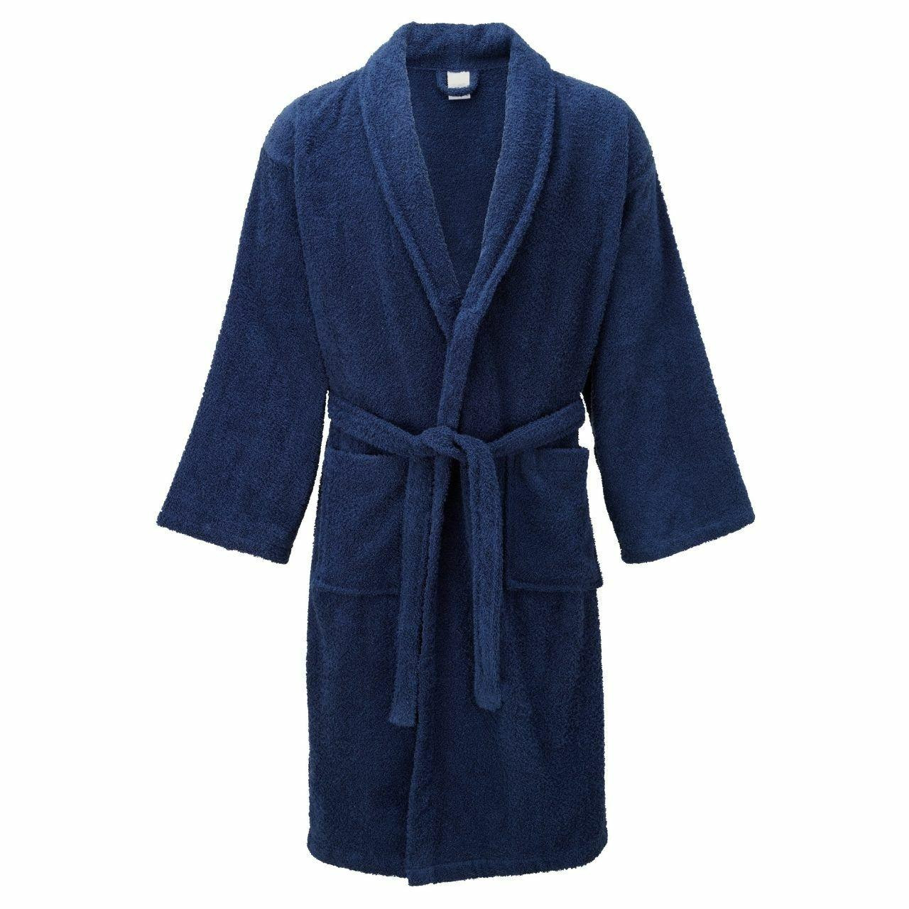 Bath Robe 100% Egyptian Cotton Extra Soft & Luxury Terry Towelling Robe Gown 
