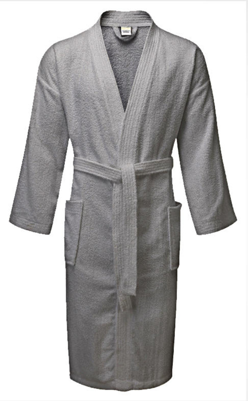 Thick terry towelling dressing hot sale gown