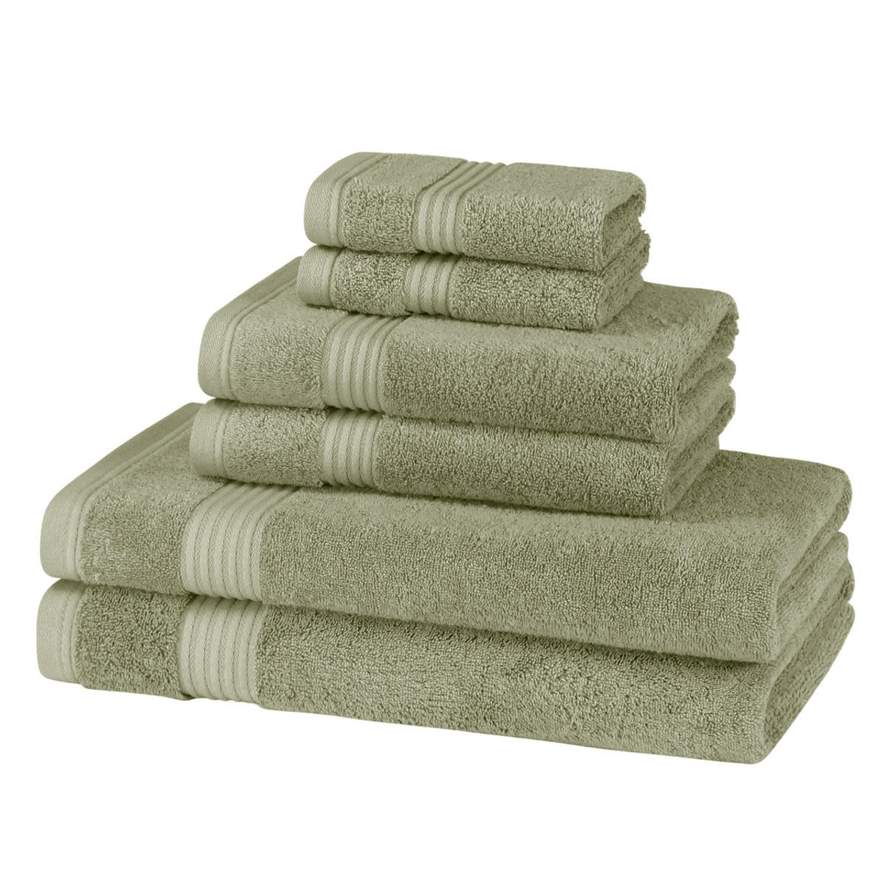 6 piece towel set best price on sale