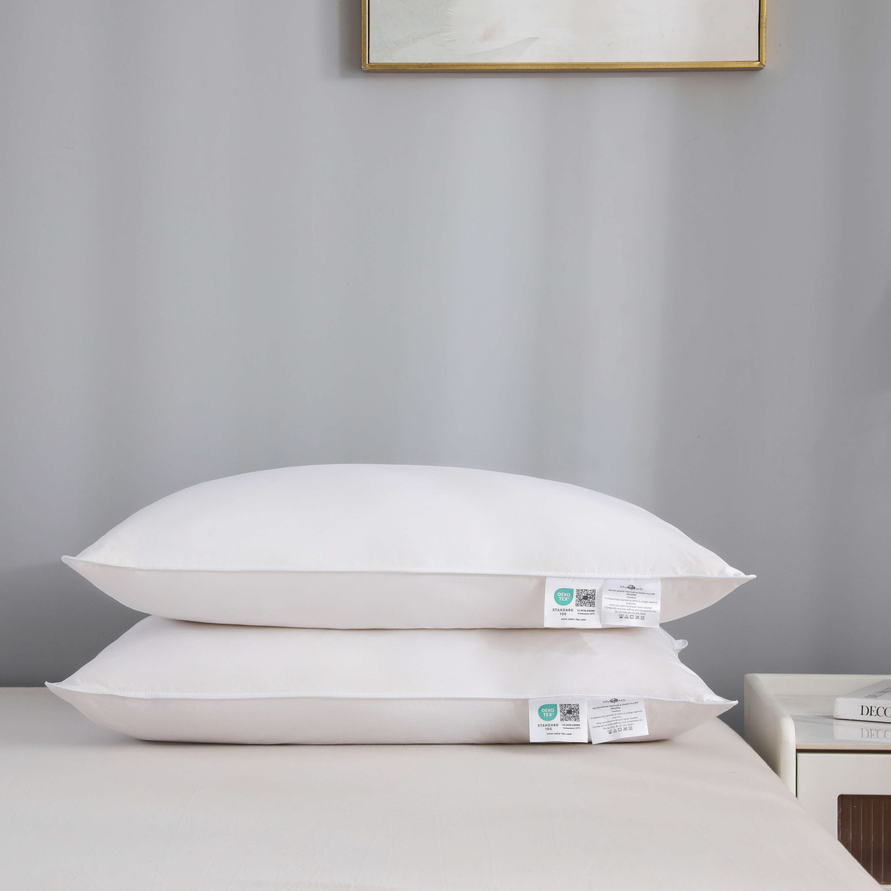 Feather Goose Down Luxury Pillows The Towel Shop