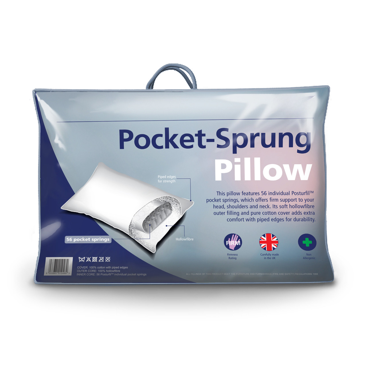 Pocket spring pillows deals