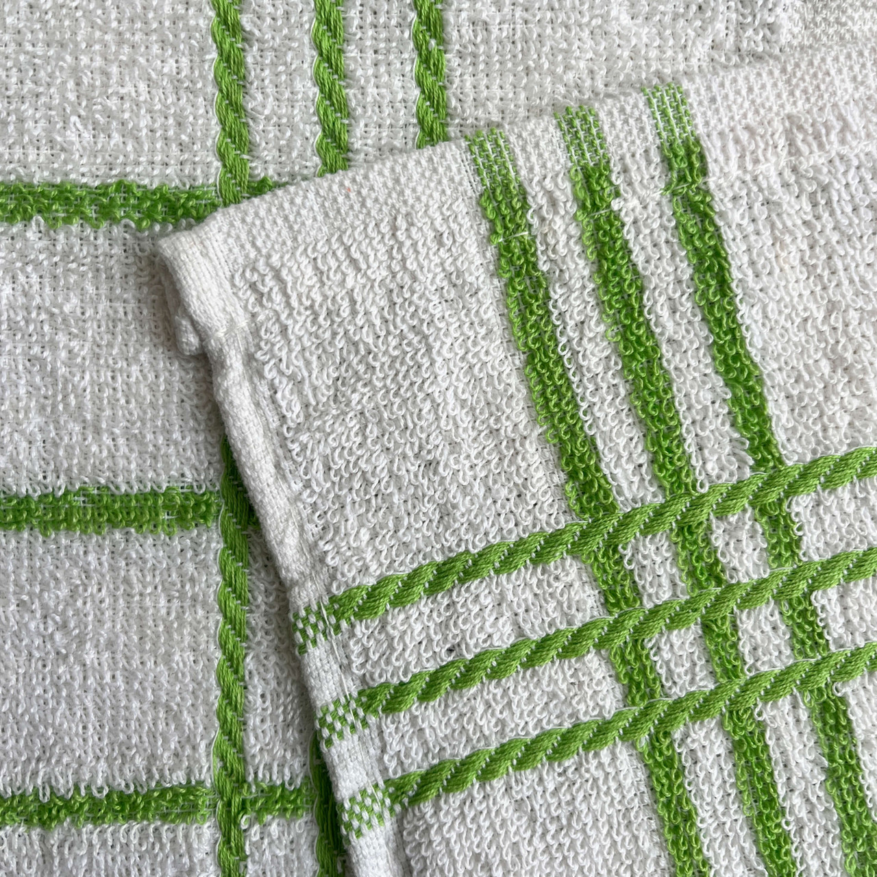 Lime green kitchen towels deals