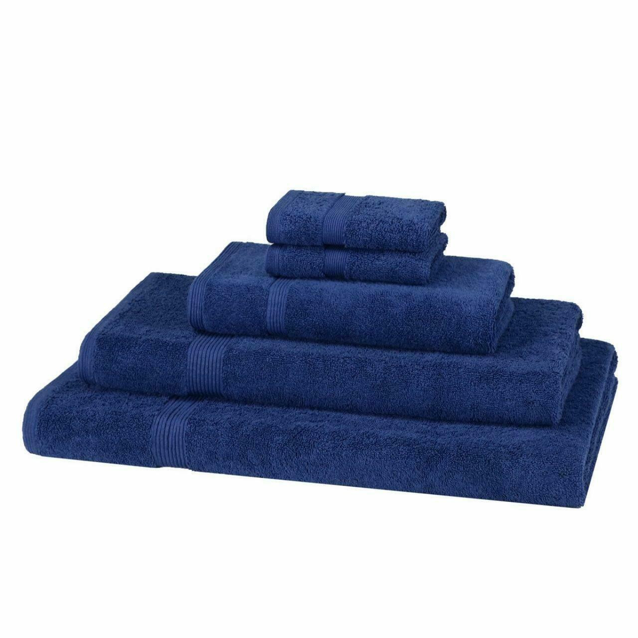 4 Piece 600GSM Towel Bale 2 Hand Towels 2 Bath Sheets The Towel Shop