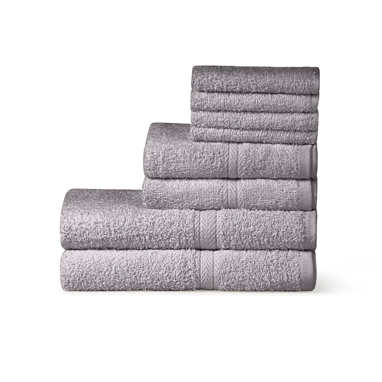 6 Piece 450GSM Value Range Towel Bale 2 Face Cloths 2 Hand
