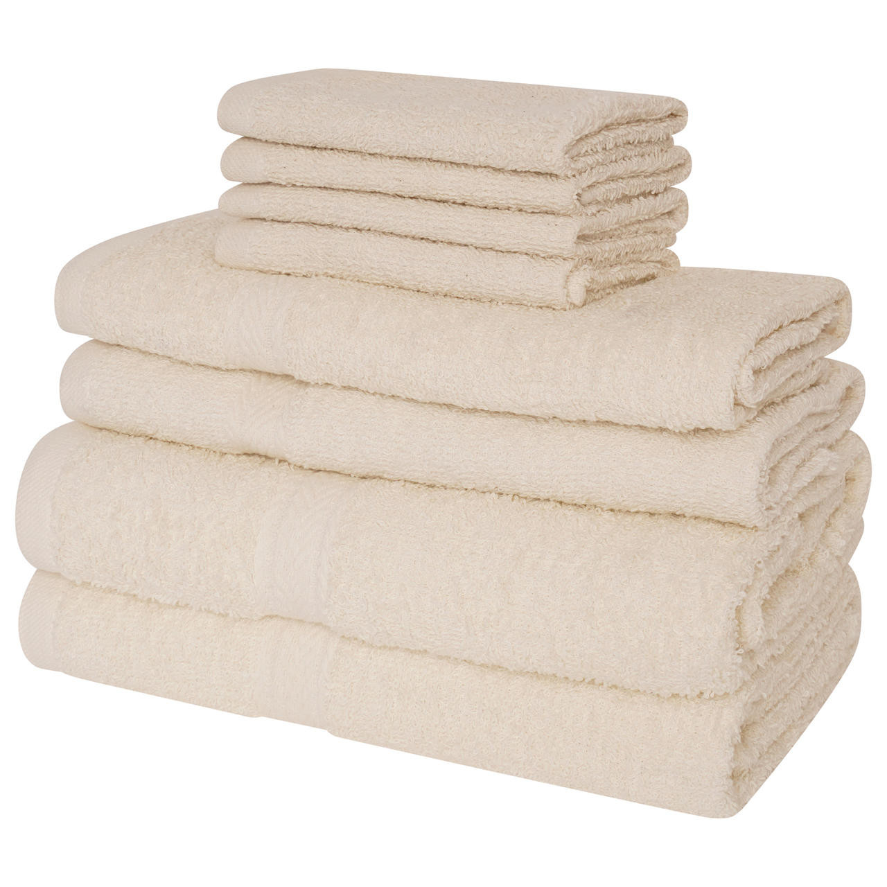 8 Piece 450GSM Value Range Towel Bale 4 Face Cloths 2 Hand Towels 2 Bath Towels The Towel Shop