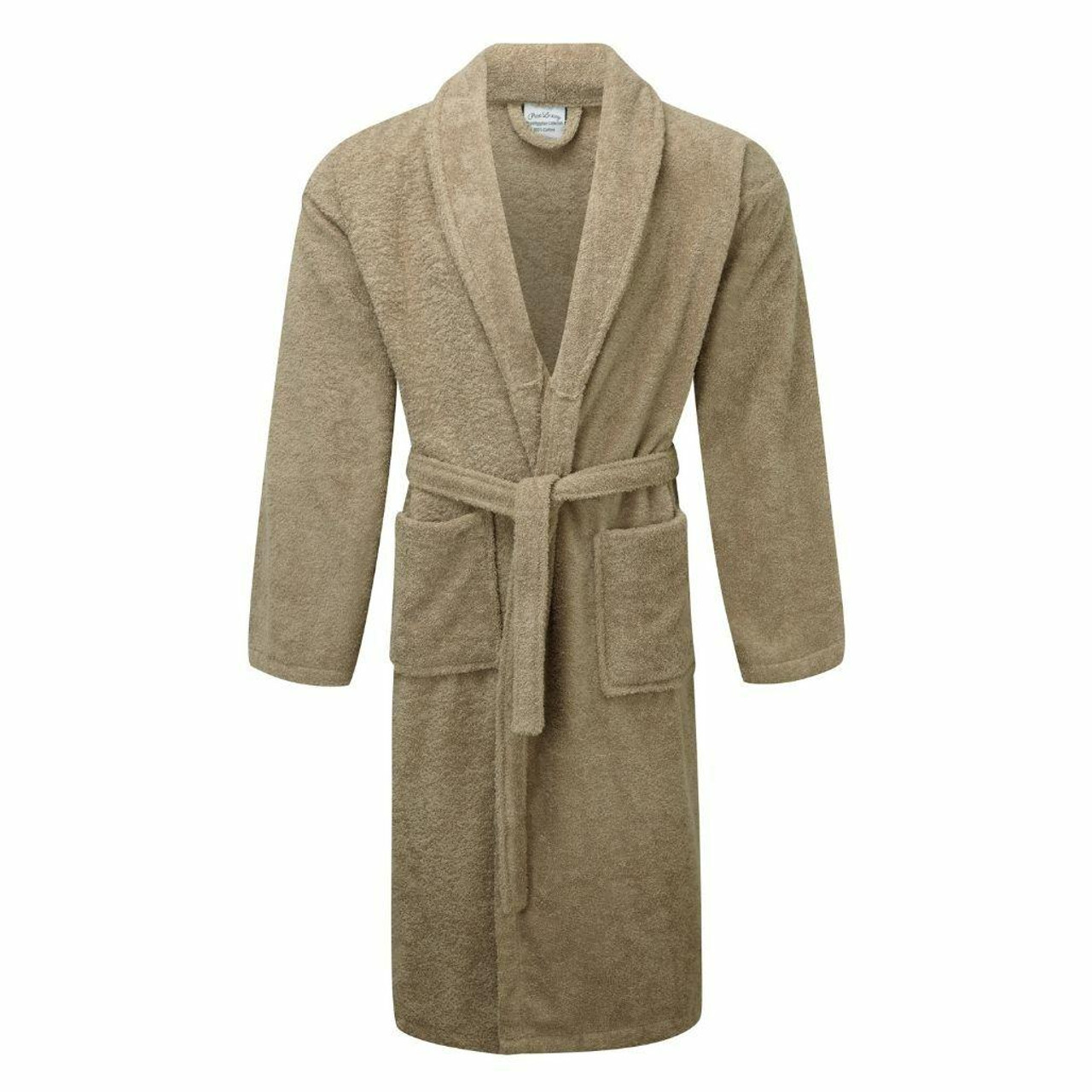 Egyptian cotton dressing gown with hood top