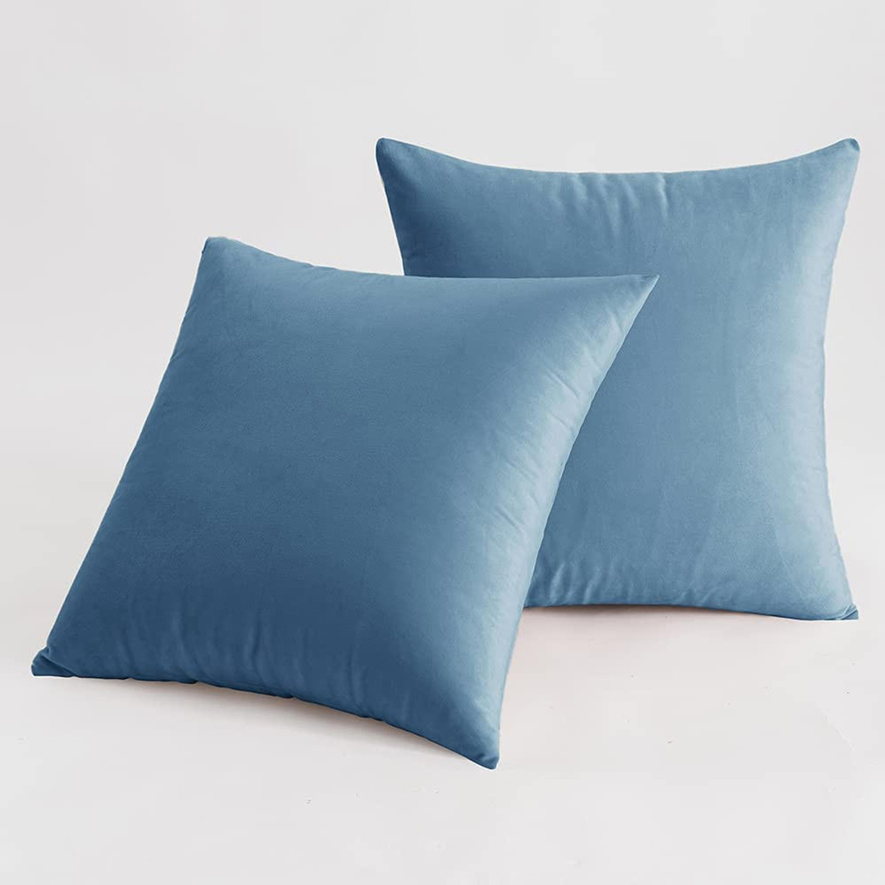 Set of 2 Cushions with Velvet Covers Included 45x45 cm The