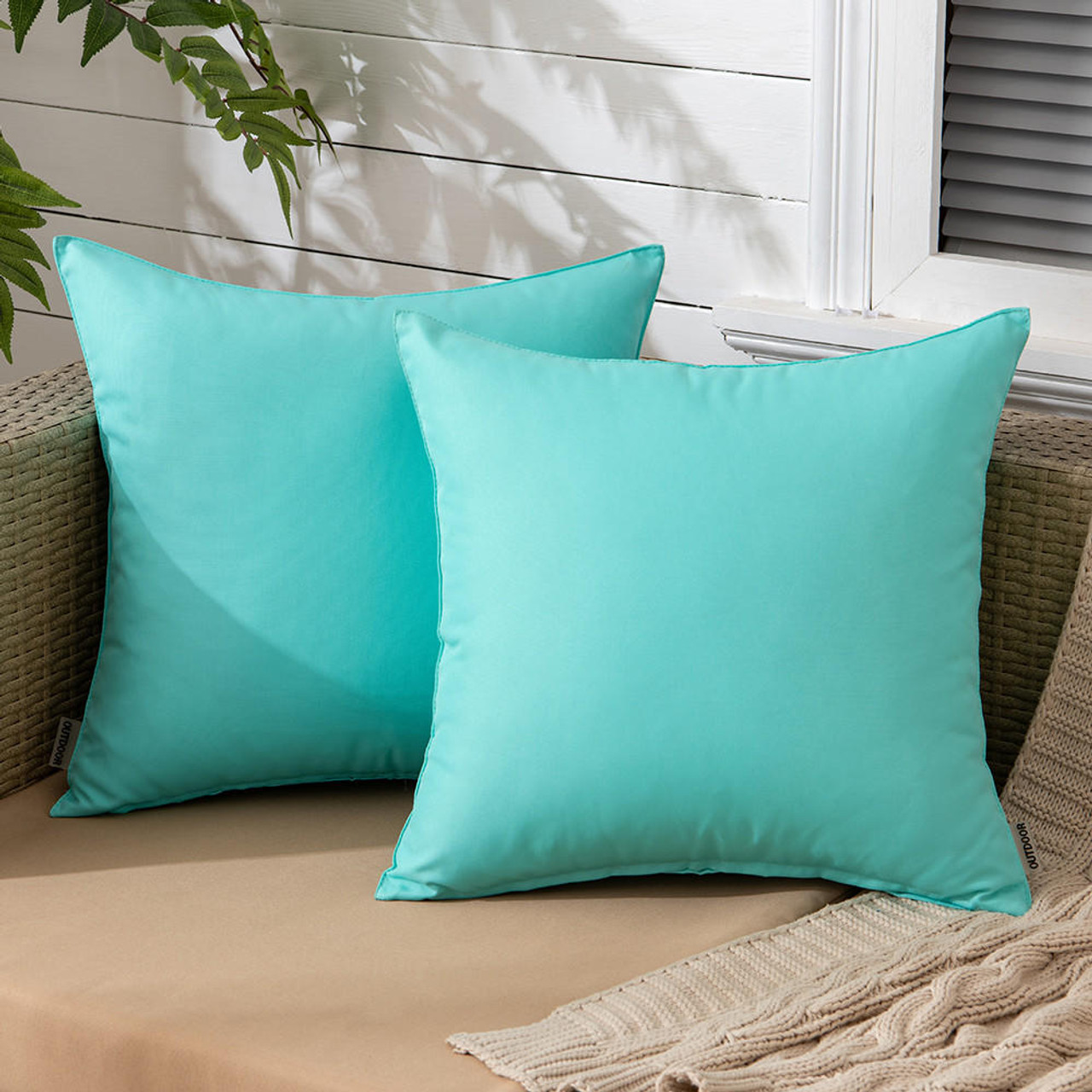 Outdoor pillows turquoise store