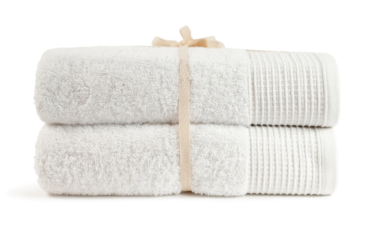 100 Organic Cotton Towels Gift Ribboned The Towel Shop