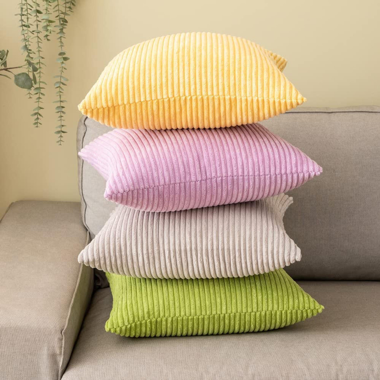 Jumbo cord cushion covers deals