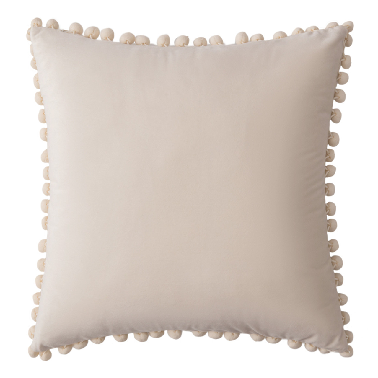 Premium Velvet with Pompom Cushion Covers 45x45cm – Stylish