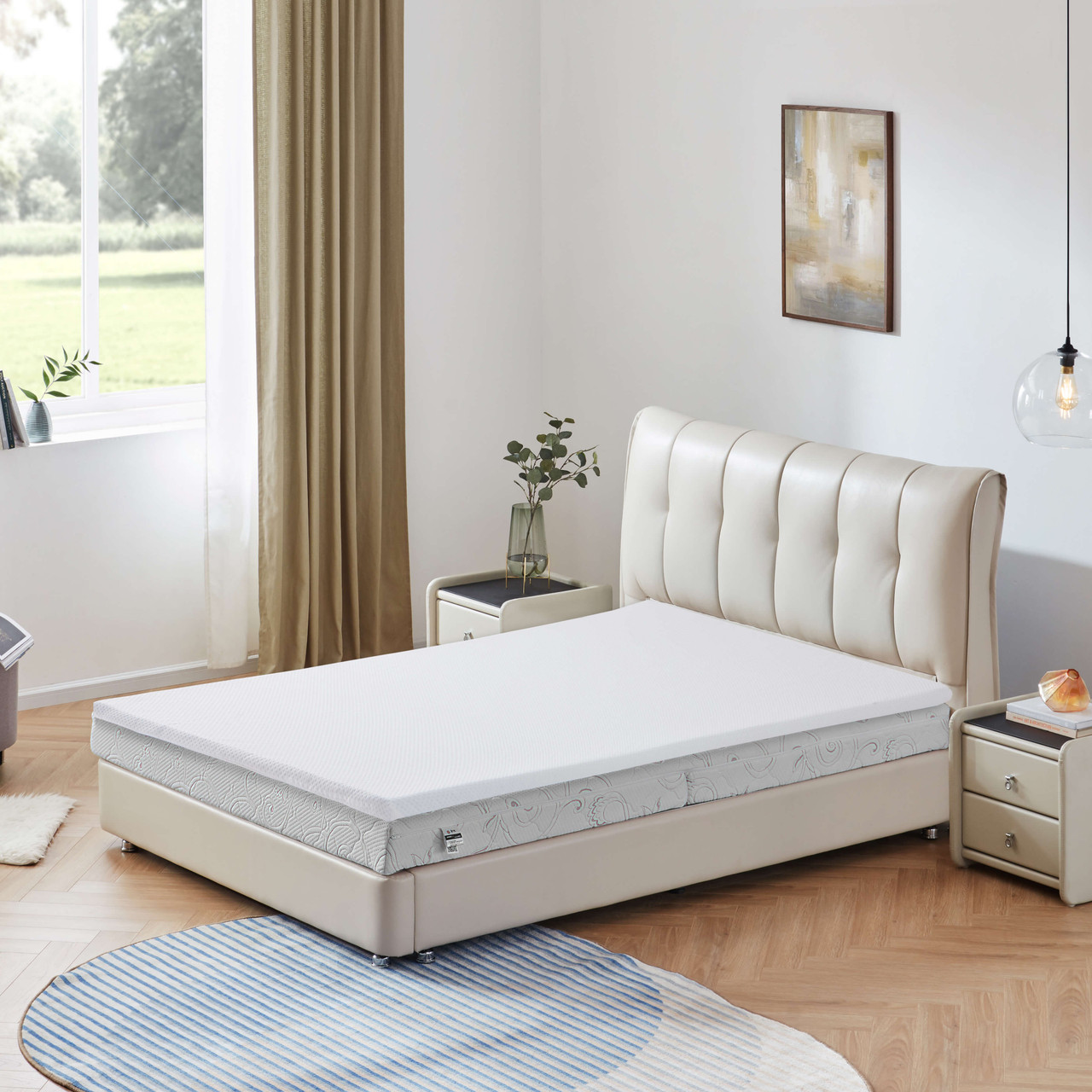 Memory foam mattress topper sale store