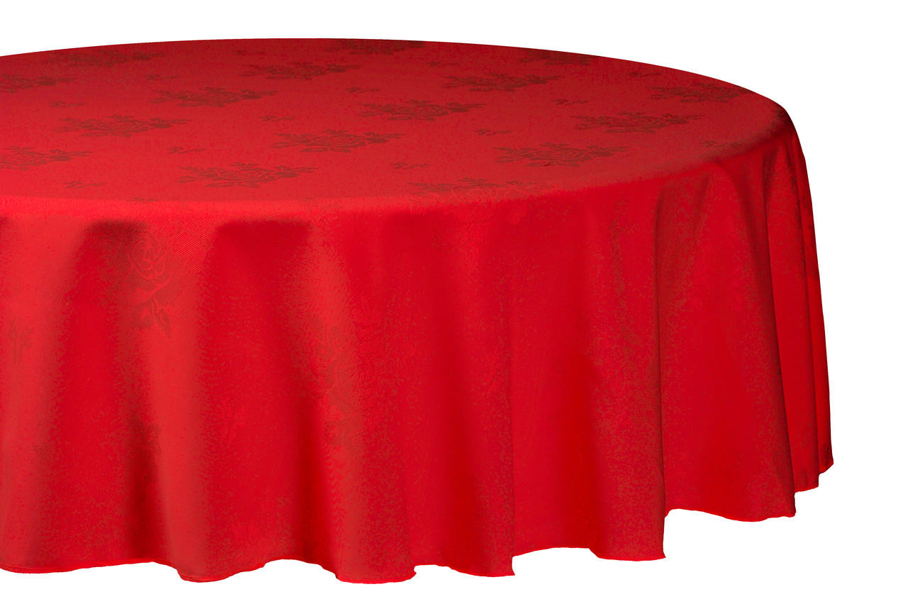 Round linen tablecloths for sale deals