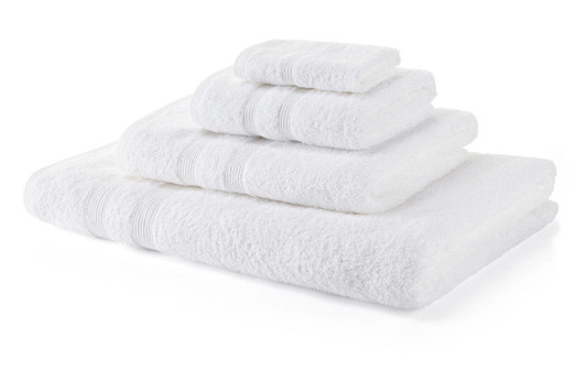 6 Piece White Towel Bale 500 GSM - 2 Face Cloths, 2 Hand Towels, 2 Bath Towels 6 Piece White Towel Bale 500 GSM - 2 Face Cloths, 2 Hand Towels, 2 Bath Towels