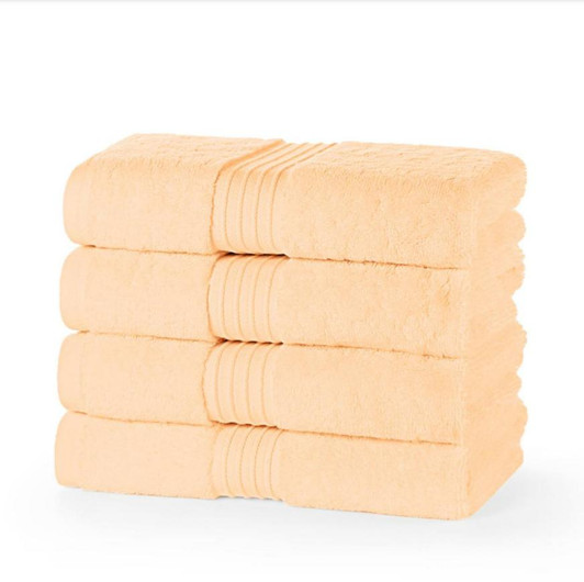 Egyptian Collection 700 gsm Buttercream Face Cloths - Pack of 12 Egyptian Collection 700 gsm Buttercream Face Cloths - Pack of 12