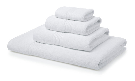 Egyptian Collection 700 gsm White Bath Towels - Box of 24 Egyptian Collection 700 gsm White Bath Towels - Box of 24