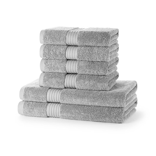 6 Piece 700GSM Towel Bale - 4 Hand Towels, 2 Bath Towels 6 Piece 700GSM Towel Bale - 4 Hand Towels, 2 Bath Towels