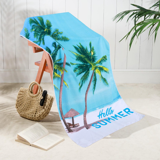 Palm Beach Design Microfibre Beach Towel Palm Beach Design Microfibre Beach Towel