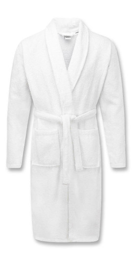 White towelling dressing gown ladies 2025
