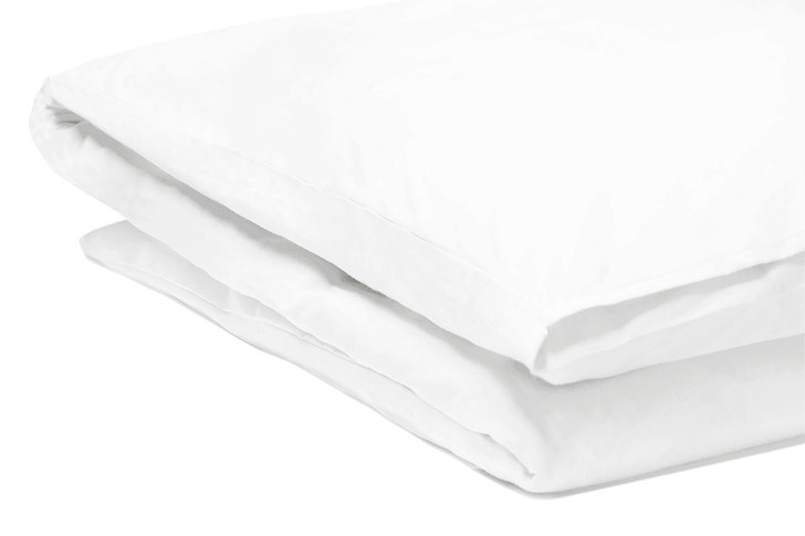 White Easy Care Duvet Cover Polycotton - Single