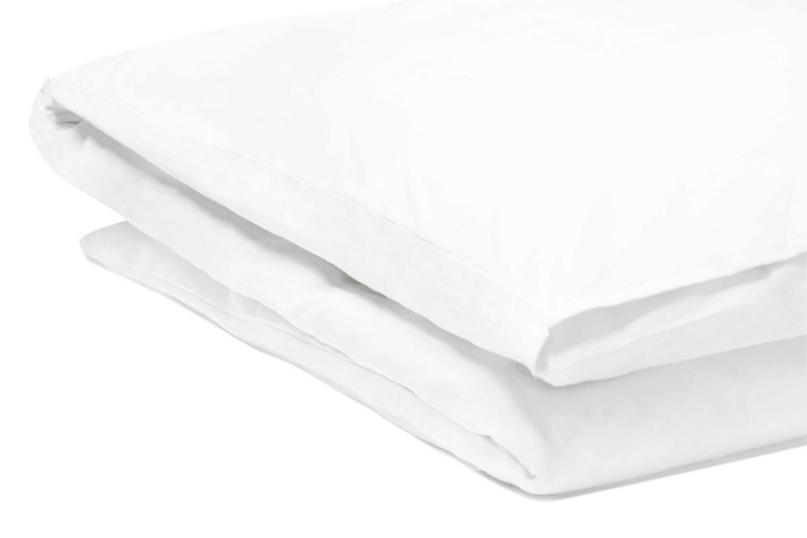 White Easy Care Duvet Cover Polycotton - Double