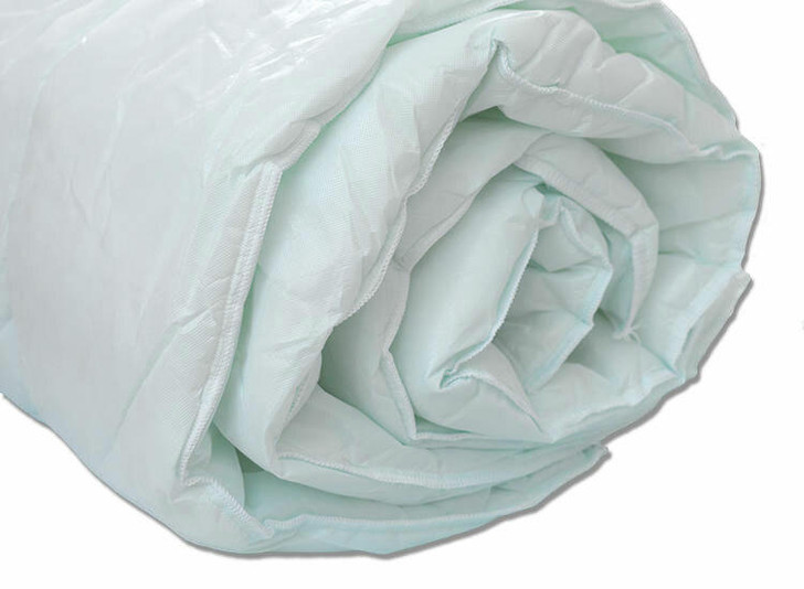 Single Green Tint Duvet Protectors Waterproof Flame Retardant