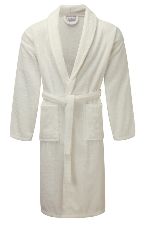 Cotton Terry Towelling Bath Robe