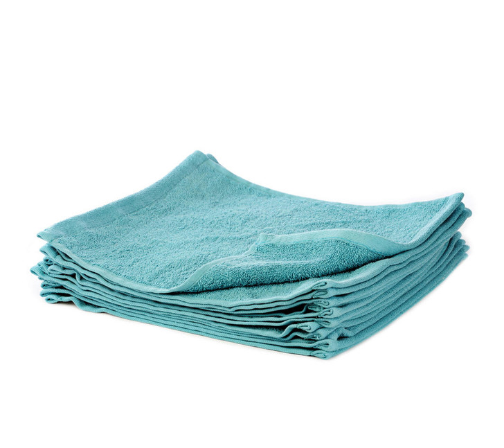 Kingfisher Face Cloth Soft Cotton Royal Egyptian Flannel 30x30cm - 500 GSM