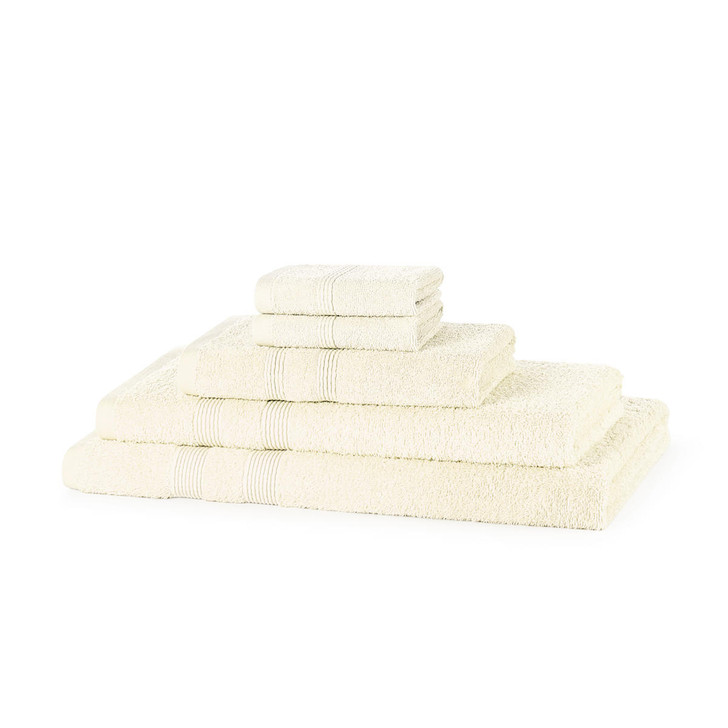 5 Piece 500GSM Towel Bale - 2 Face Cloths, 1 Hand Towel, 1 Bath Towel, 1 Bath Sheet