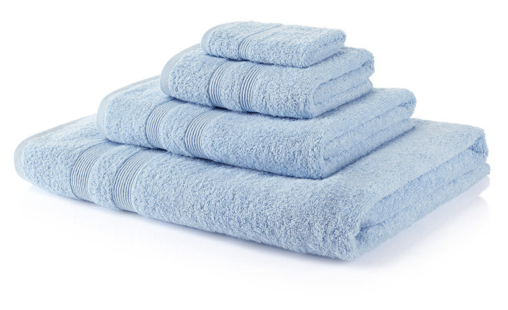 Sky Blue Hand Towel Egyptian Collection 500 GSM Cotton - 50x85cm