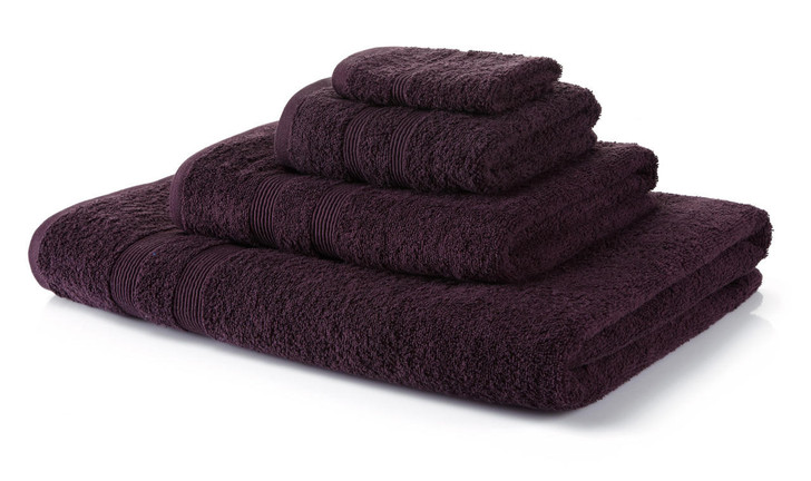 Purple Hand Towel Egyptian Collection 500 GSM Cotton - 50x85cm