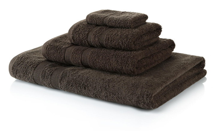 Chocolate Brown Hand Towel Egyptian Collection 500 GSM Cotton - 50x85cm