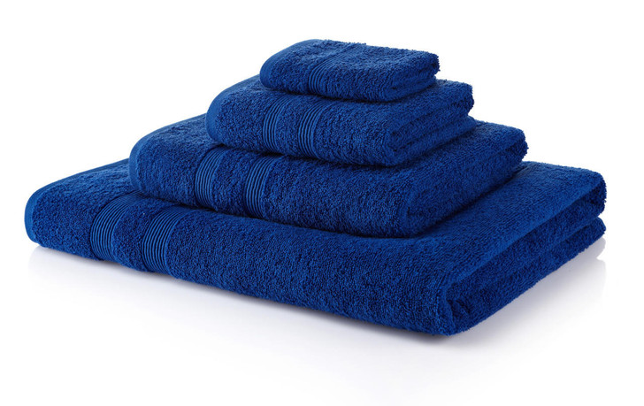 Royal Blue Bath Towel Egyptian Collection 500 GSM Cotton - 70x130cm
