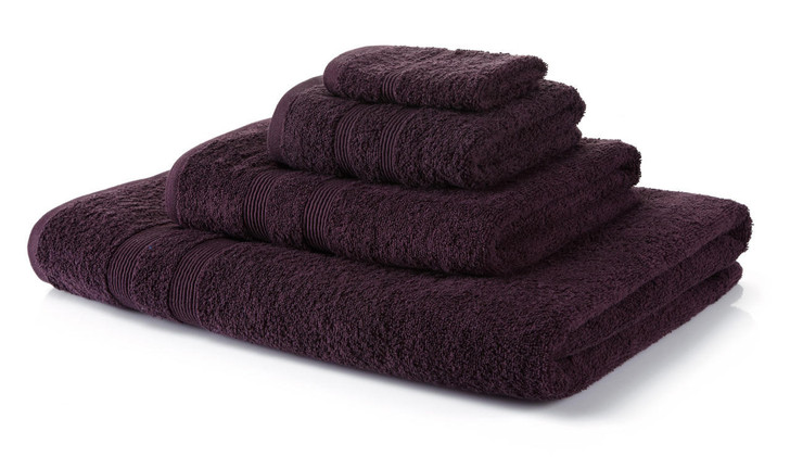 Purple Bath Sheet Egyptian Collection 500 GSM Cotton - 90x150cm