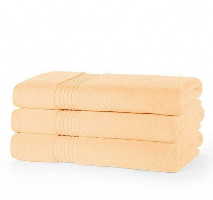 Egyptian Collection 700 gsm Buttercream Bath Towels - Pack of 4