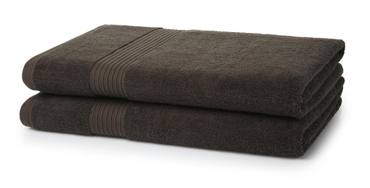 Egyptian Collection 700 gsm Chocolate Brown Bath Sheets - Pack of 4