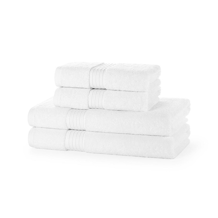 4 Piece 700GSM Towel Bale - 2 Hand Towels, 2 Bath Towels