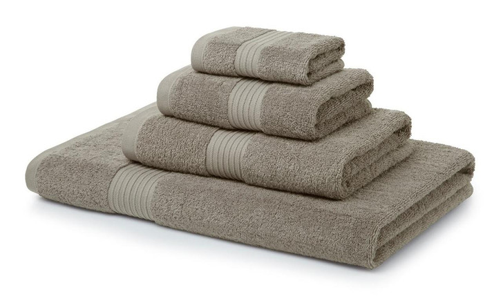 12 Piece Latte Towel Bale 700GSM - 4 Face Cloths, 4 Hand Towels, 2 Bath Towels, 2 Bath Sheets