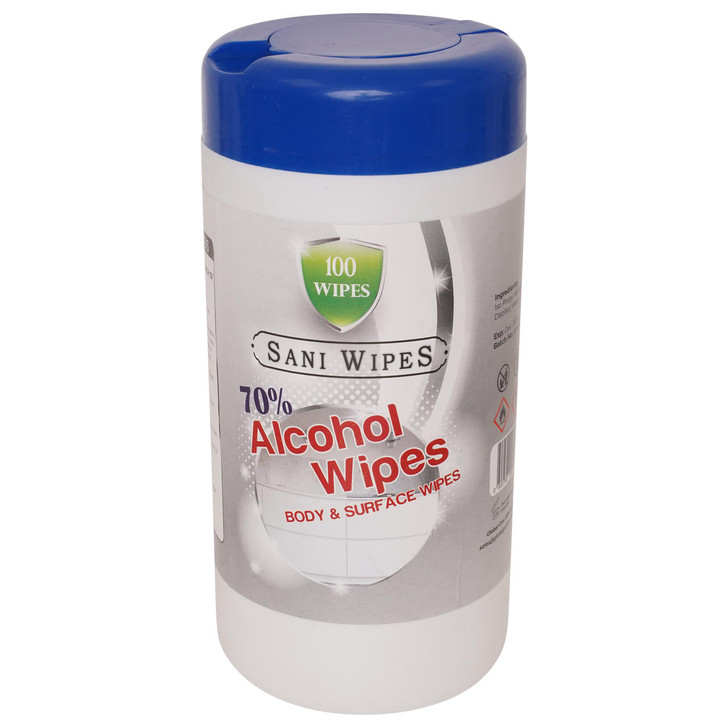 Wholesale Sanitiser Hand and Surface Wipes - 70percent Alcohol