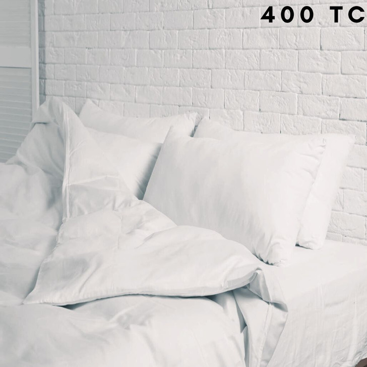 400 Thread Count 100% Cotton Sateen Pillowcases