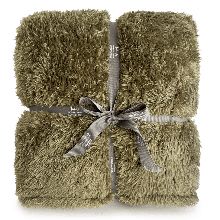 Teddy Bear Blanket Throw - Soft Feel