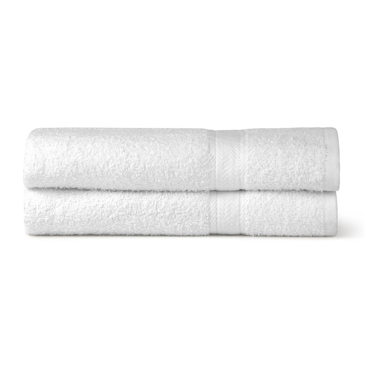 450 GSM Institutional Open End Quality Bath Sheet - Cotton Rich