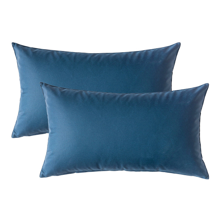 Set of 2 Cushions with Premium Waterproof Covers Included - 30x50cm
