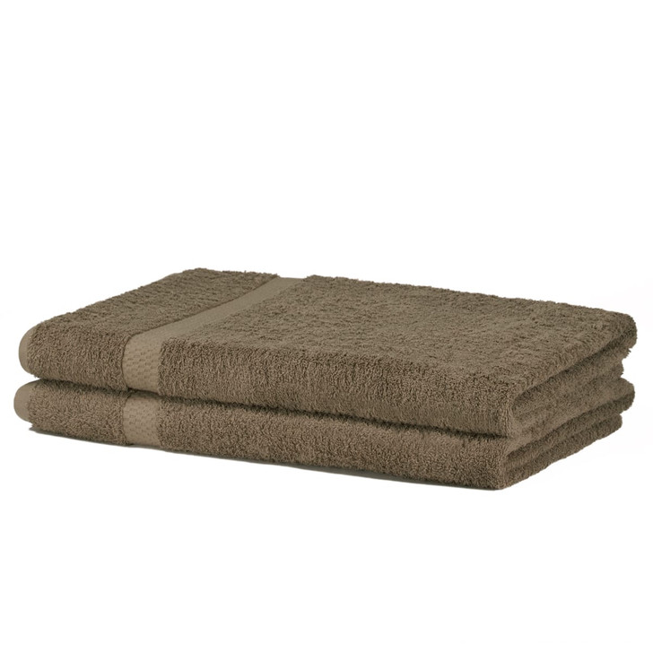 500 GSM Dark Brown Bath Sheet - 100x150cm