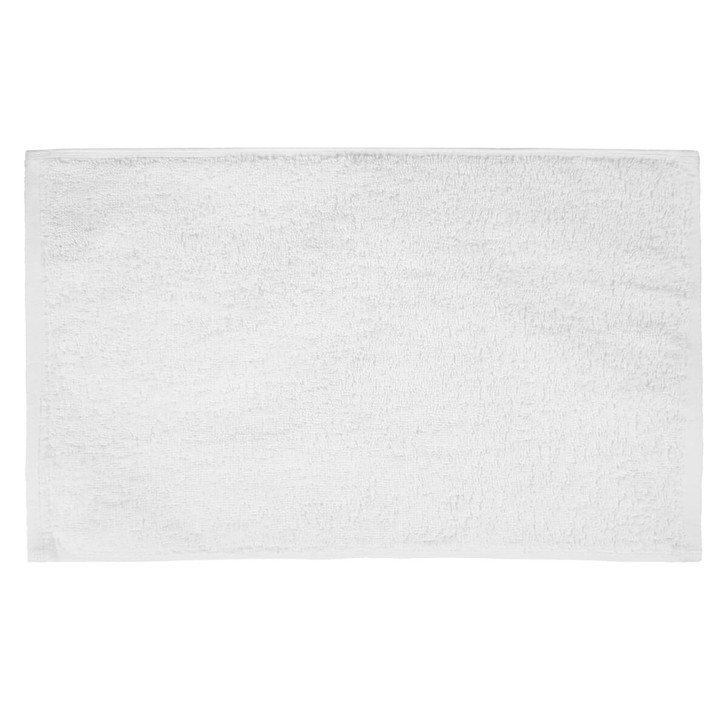 Clearance White Guest Towels 28x45cm - Single pc